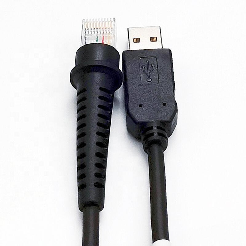 Honeywell Scanner Ms1690 Ms7120 Keyboard Converted to USB Cable USB to Rj50 Bar Code Scanner Data Cable with Chip