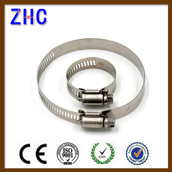 American German Type Stainless Steel Wing Nut Hose Clamp