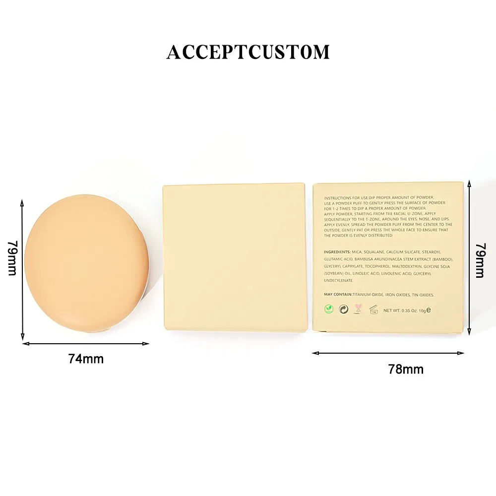 Wholesale Vegan Pressed Powder Shimmer Highlighters Makeup Private Label Custom Shiny Pink Highlighter