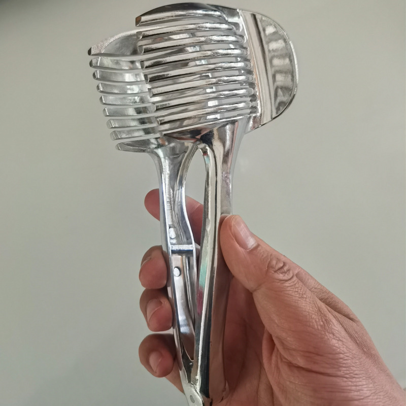 Fruit Lemon Slicer Stainless Steel Multifunctional Fruit Splitter Handle Tomato Slicer Household Fruit Cutter Tool