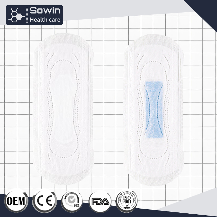 Light Absorbency Fan-Shape Bamboo Thin Panty Liners Sanitary Pads for Women