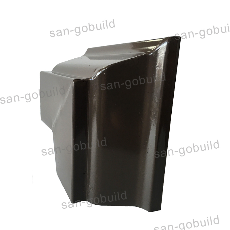 China Manufacturer K Style Aluminum PVC Rain Gutters PVC Pipe