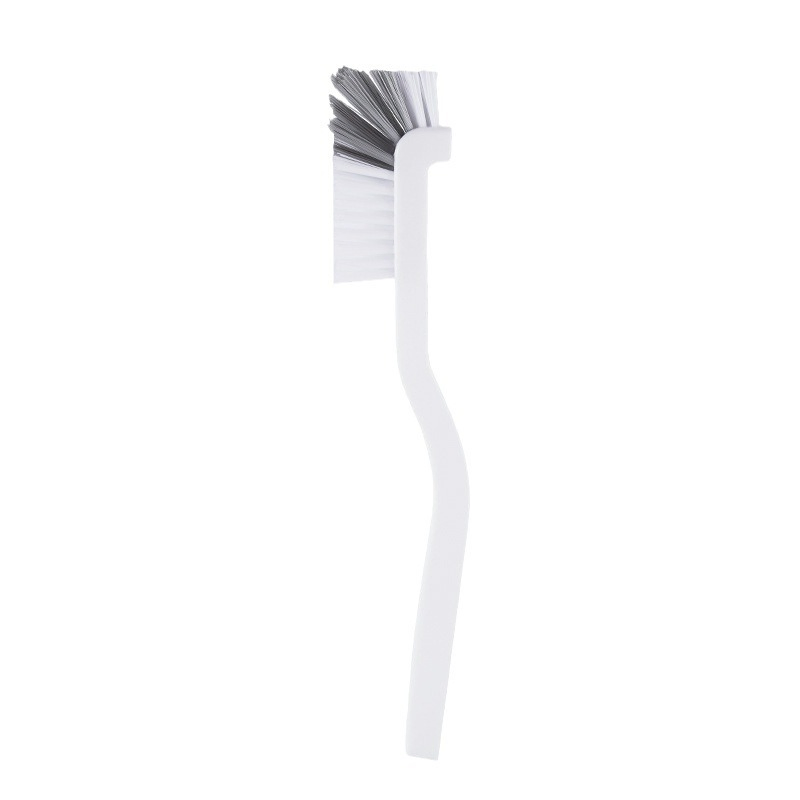 Multi Functional White Plastic Kitchen Cleaning Brush for Cup Food Gap Basket Sink
