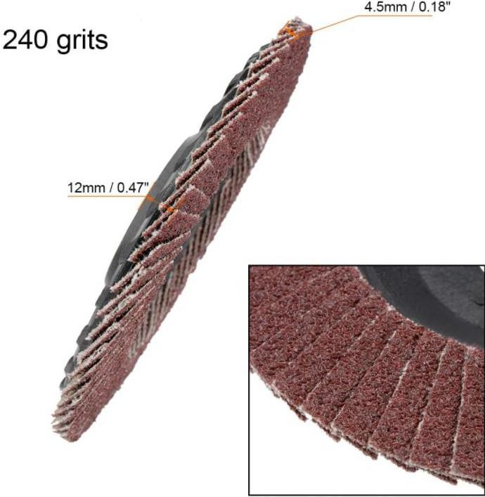 Aluminum Oxide Abrasive Grinding Flap Disc Wheel