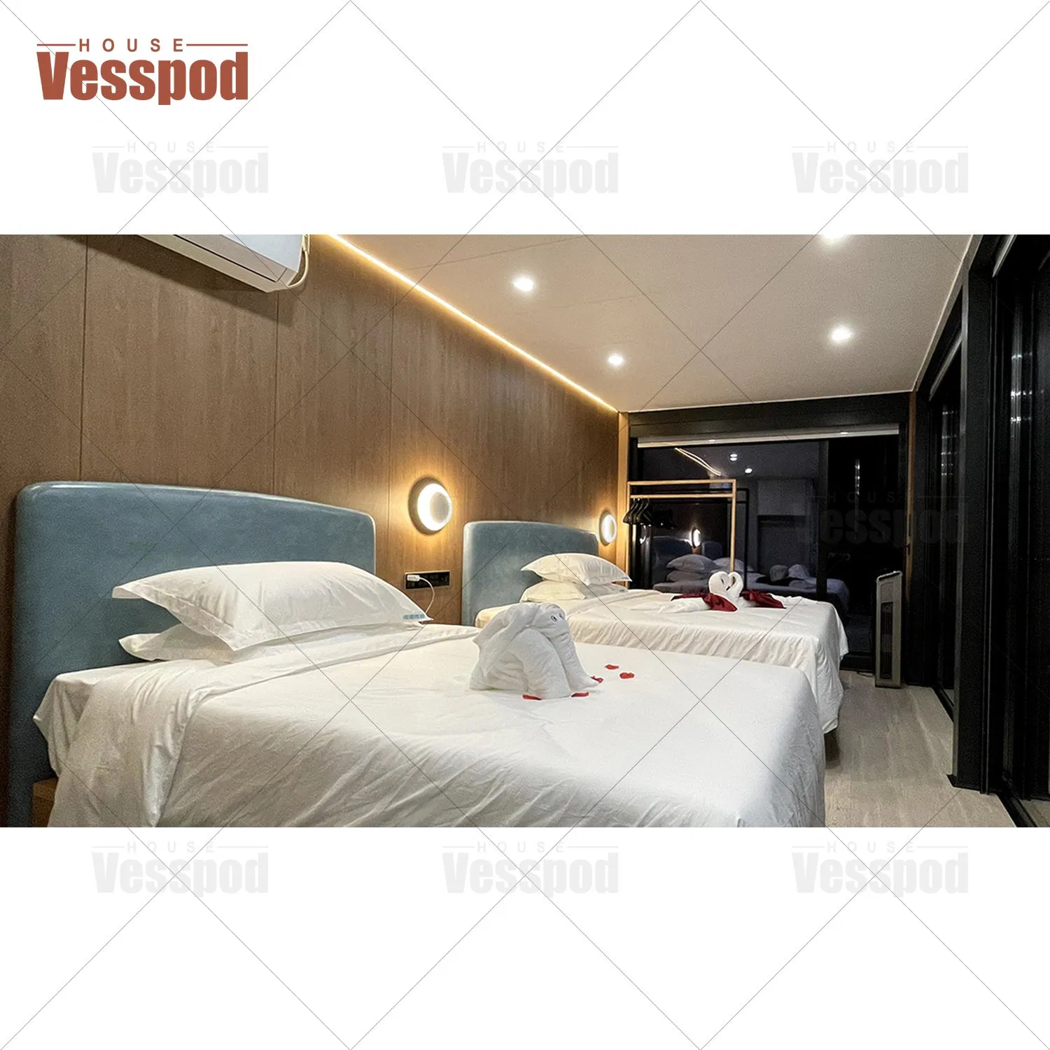 Capsule House Outdoor Modern Popular Modern Prefab Pod House Modular Units Portable Capsule Tiny House