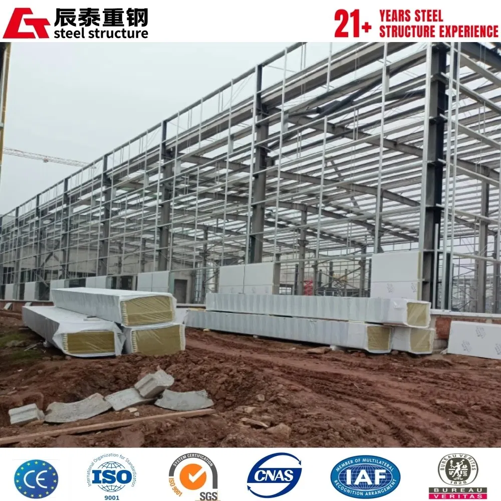 Fast Construction Environmental Metal Frame Steel Structure Warehouse for Lndustrial Logistics Storage