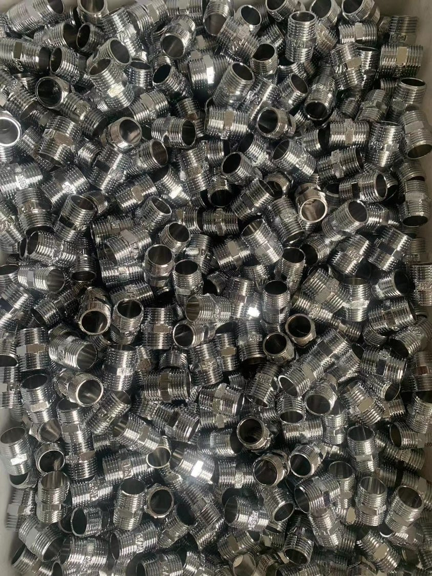 Brass Screw Fitting - of Straight Union with Extention M/F