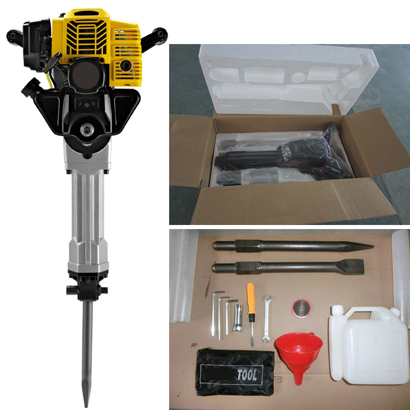 Бензиновый отбойный молоток Tolhit 55Дж