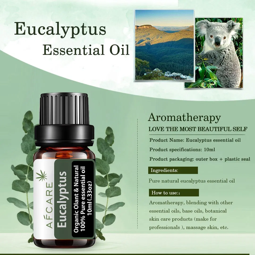 Private Label OEM Eucalyptus Essential Oil Pure Organic Plant Natural High Quality
