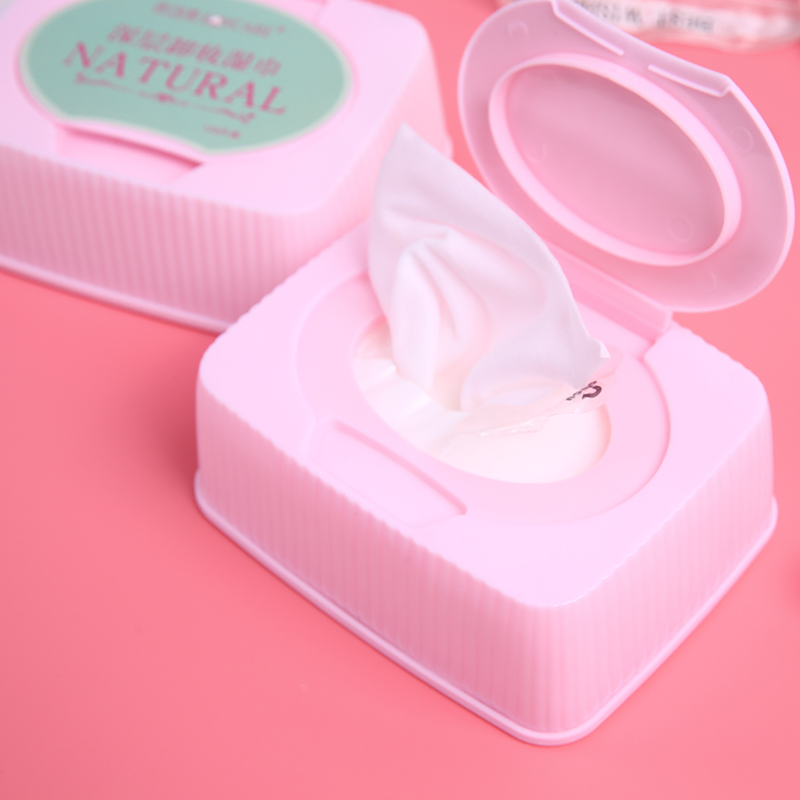 Bacteria-Free Cotton Tissue for Beauty Skin Care with ISO