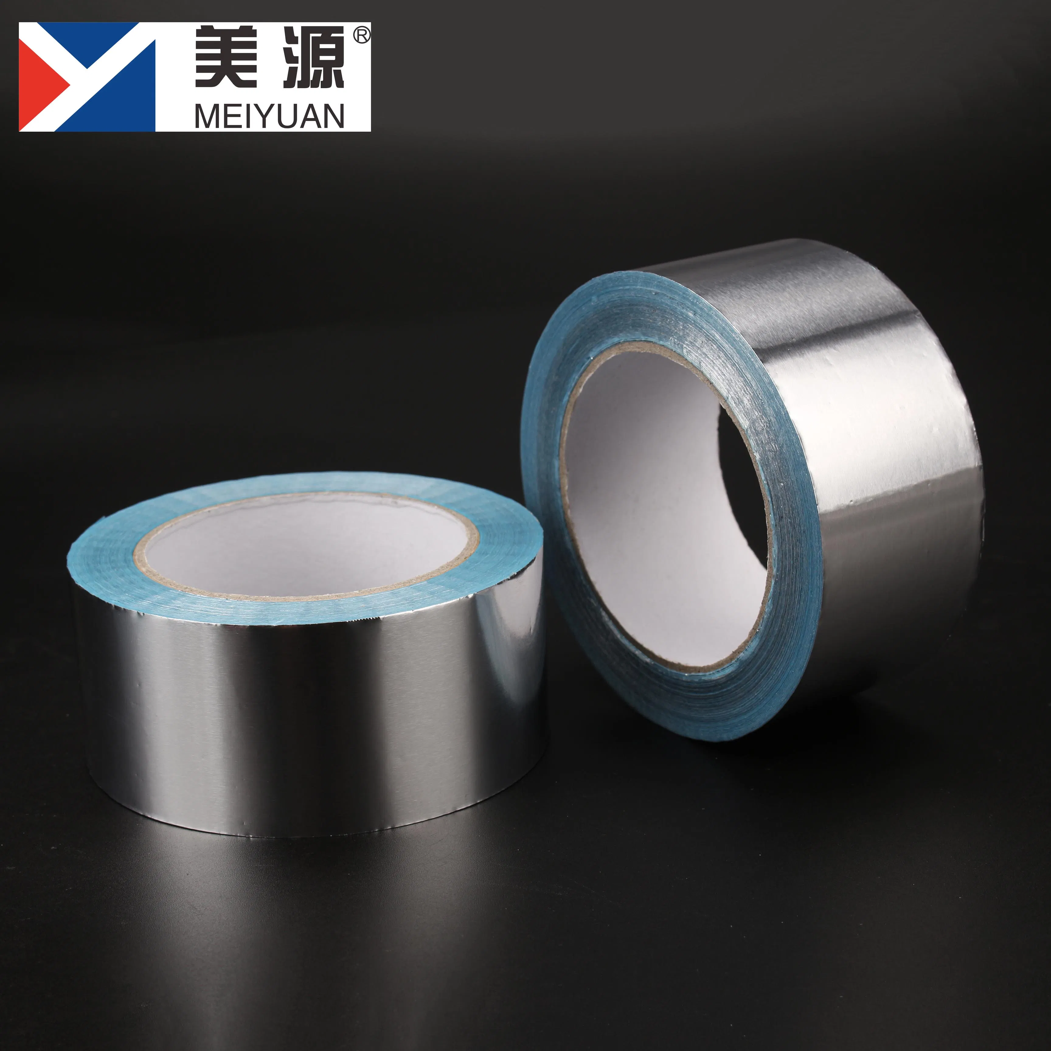 Meiyuan Waterproof Cold Weather Aluminum Foil Duct Tape with Blue PE Liner