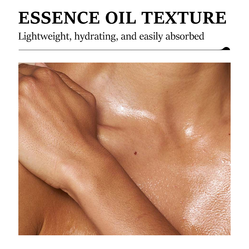 Private Label Lightweight, Deeply Moisturzing Soothing, Coconut Body Essence Oil