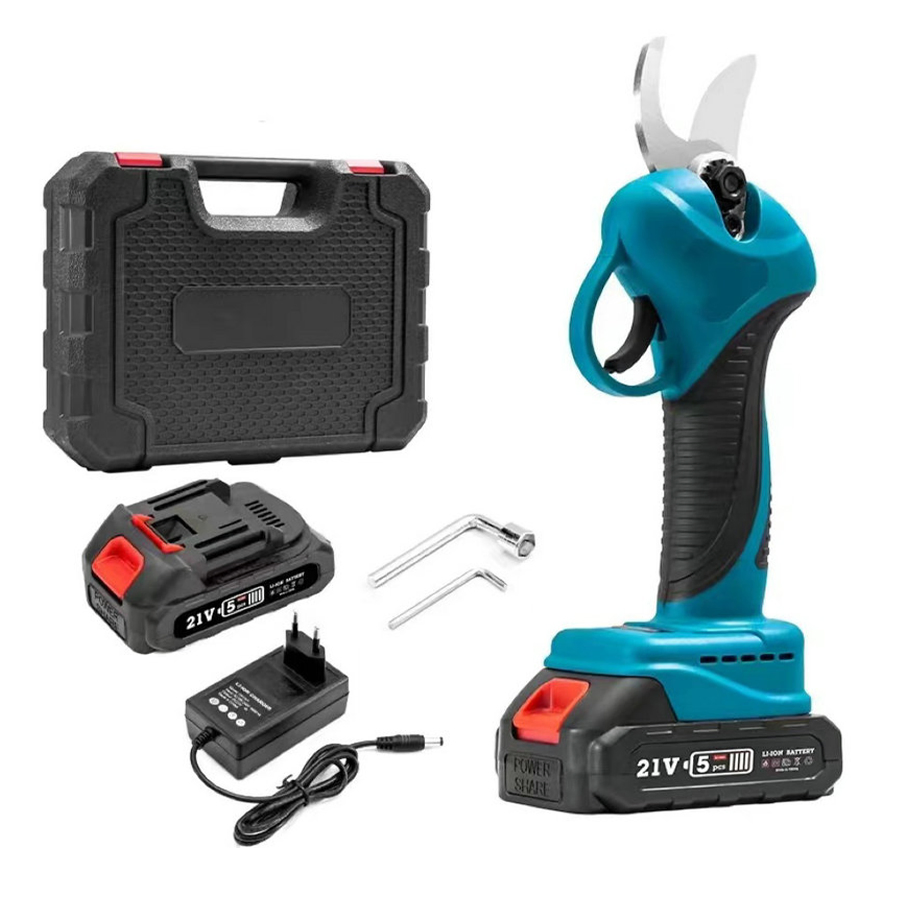 High Quality Plastic Handle Safety Lock Electric Pruning Scissors