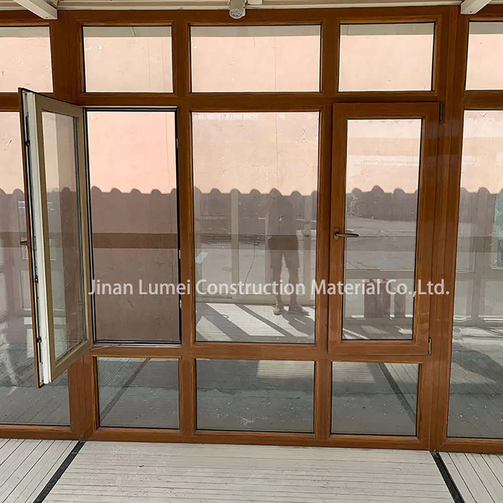 PVC Inswing Casement Window Double Glazed Windows
