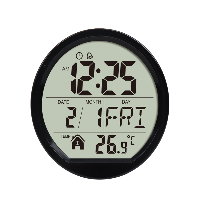 New Alarm Digital LCD Clock Modern Desk Clock