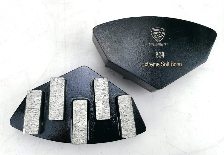 Sunny Tools 10mm Multi Square Segment Grinding Tool PCD Metal Cassani Floor Diamond Abrasive Block