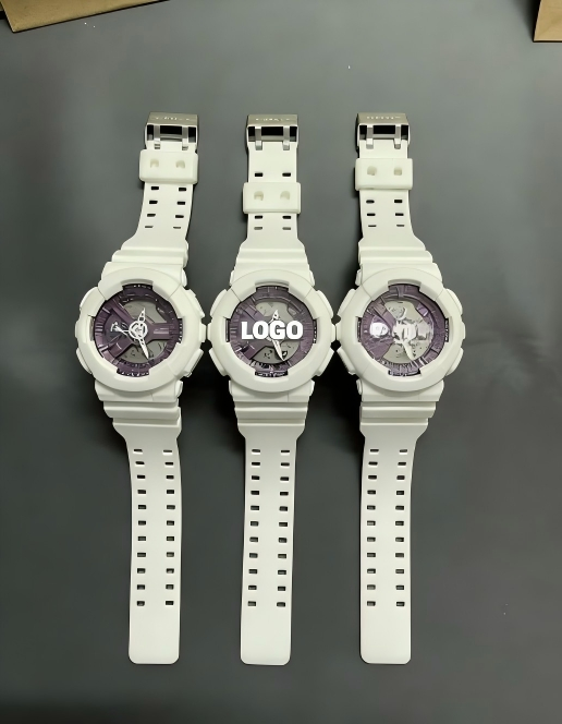 Custom Stainless Steel Watches Quartz Movement Luminous Hands