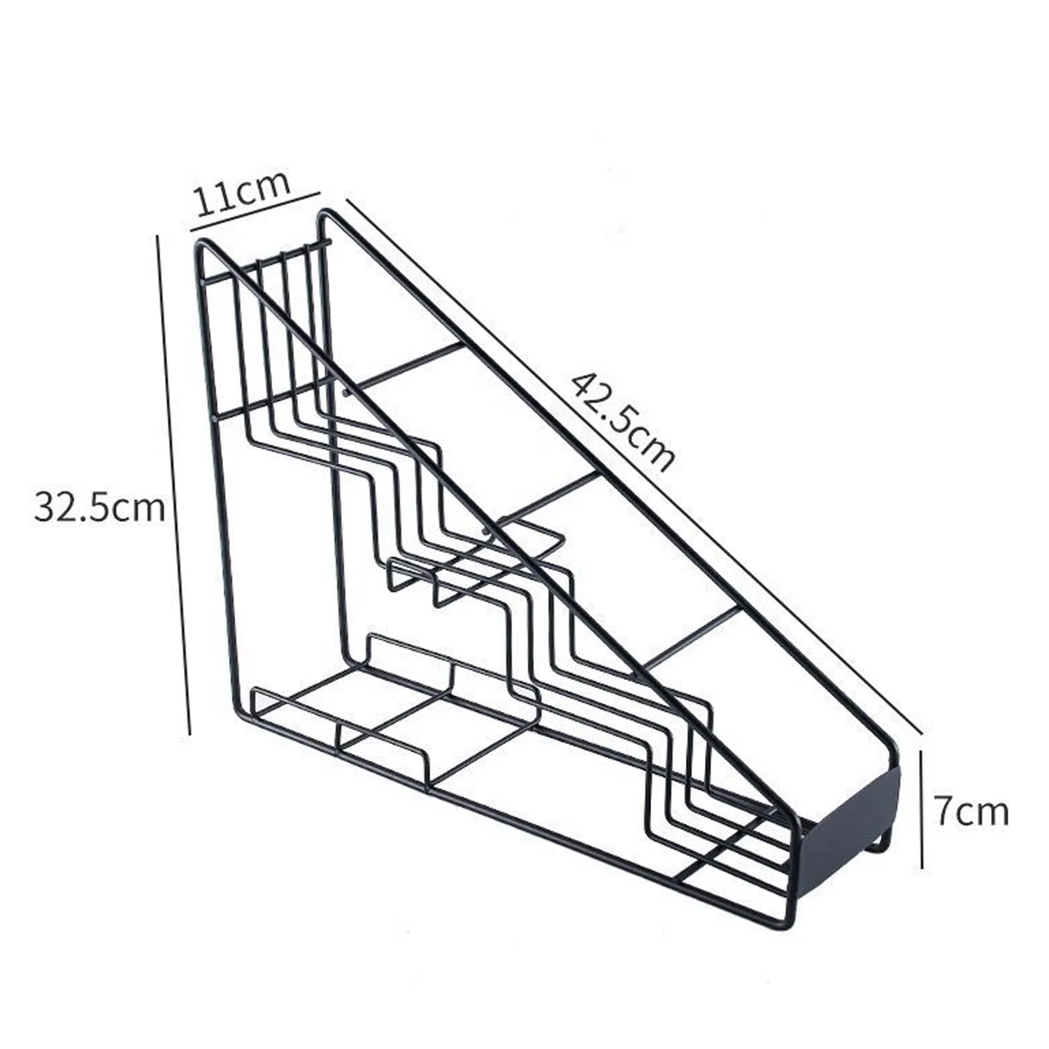 Metal Multifunction Display Milk Tea Cup Bottle Storage Holder