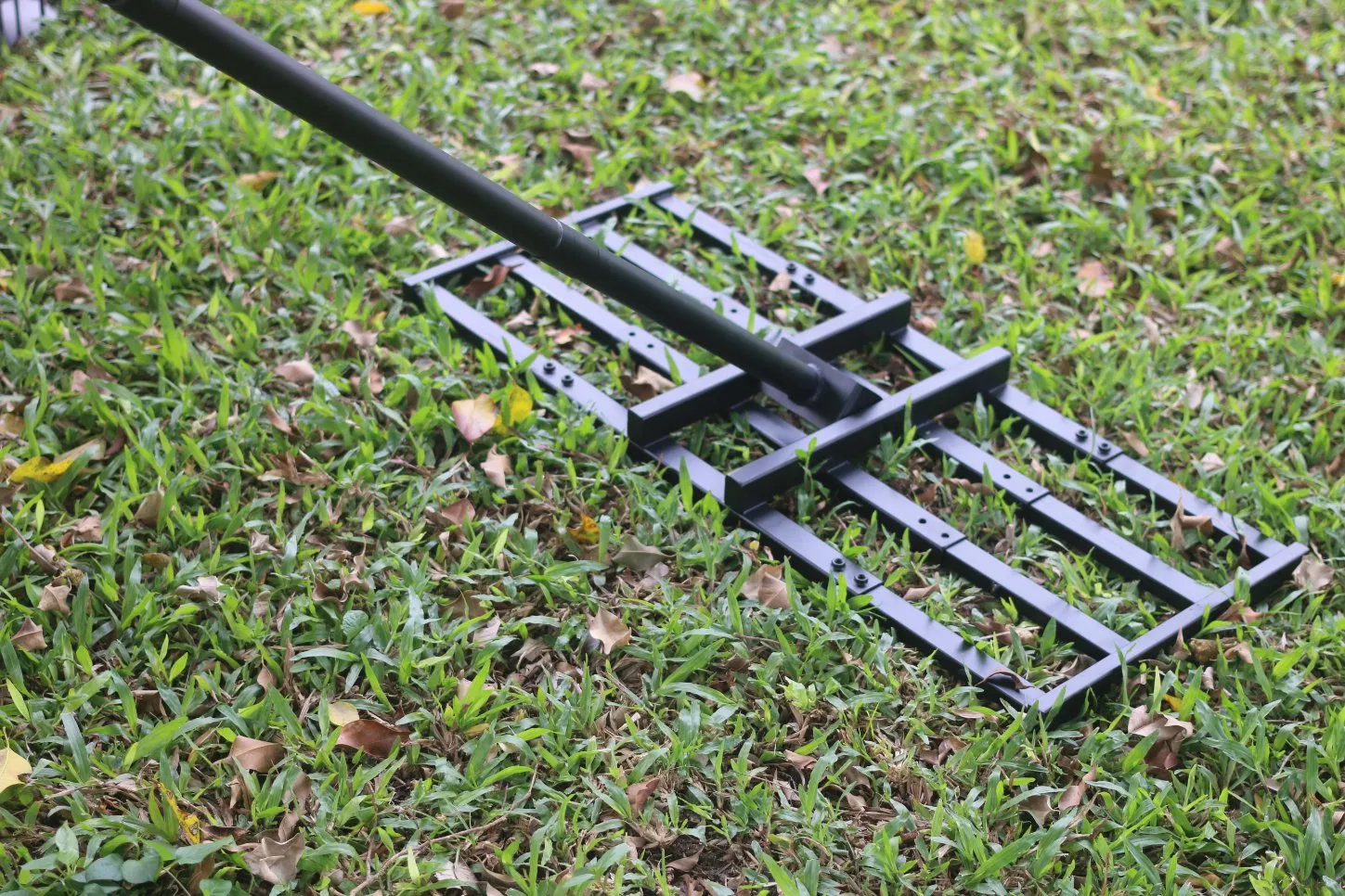 Lawn Leveling Rake with Scalable Head Adjustable Width Size Leveling Rake Lawn Leveler Farm Tool