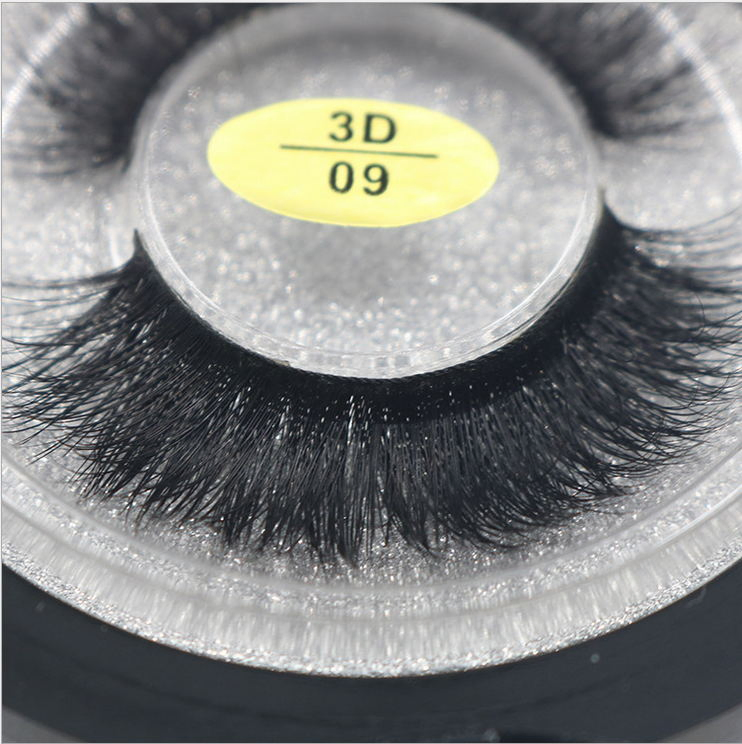 Labor 1 Pair 3D Soft Mink Hair False Eyelashes Handmade Wispy Fluffy Long Lashes Natural Eye Makeup Tools Faux Eye Lashes