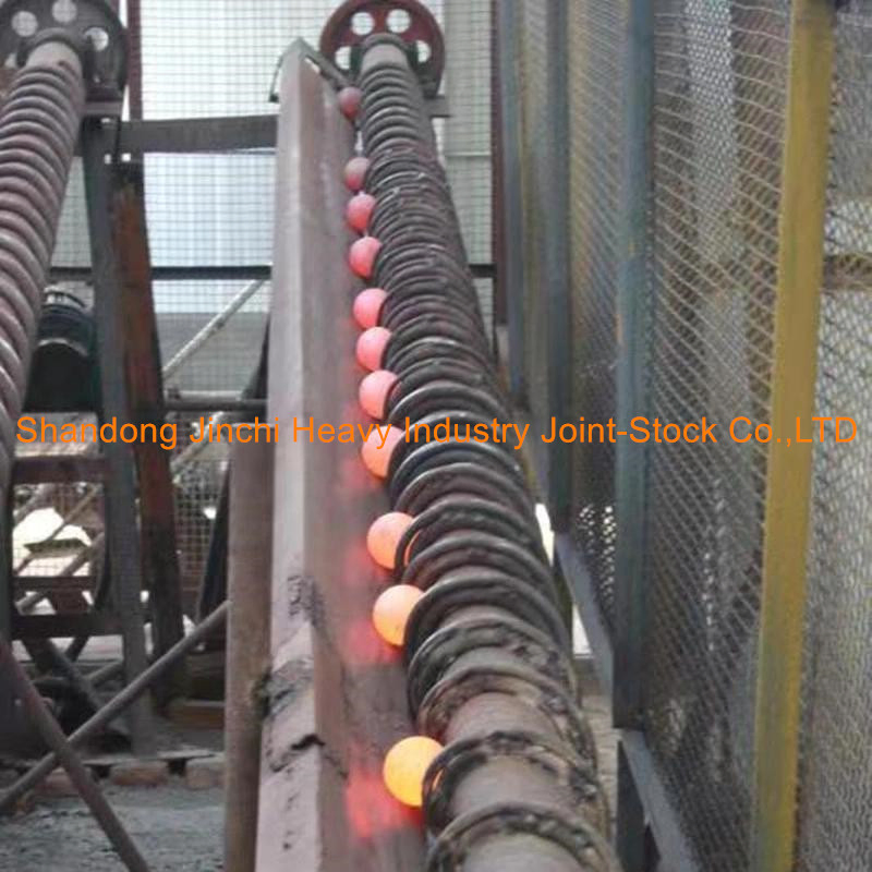 B2/B3/65mn/60mn/C1090 Dia 20mm-150mm 1inch-6inch Hardness 60-65HRC Jinchi Hot Rolled Forged Grinding Media Steel Balls Grinding Balls for Gold Mining Ball Mill