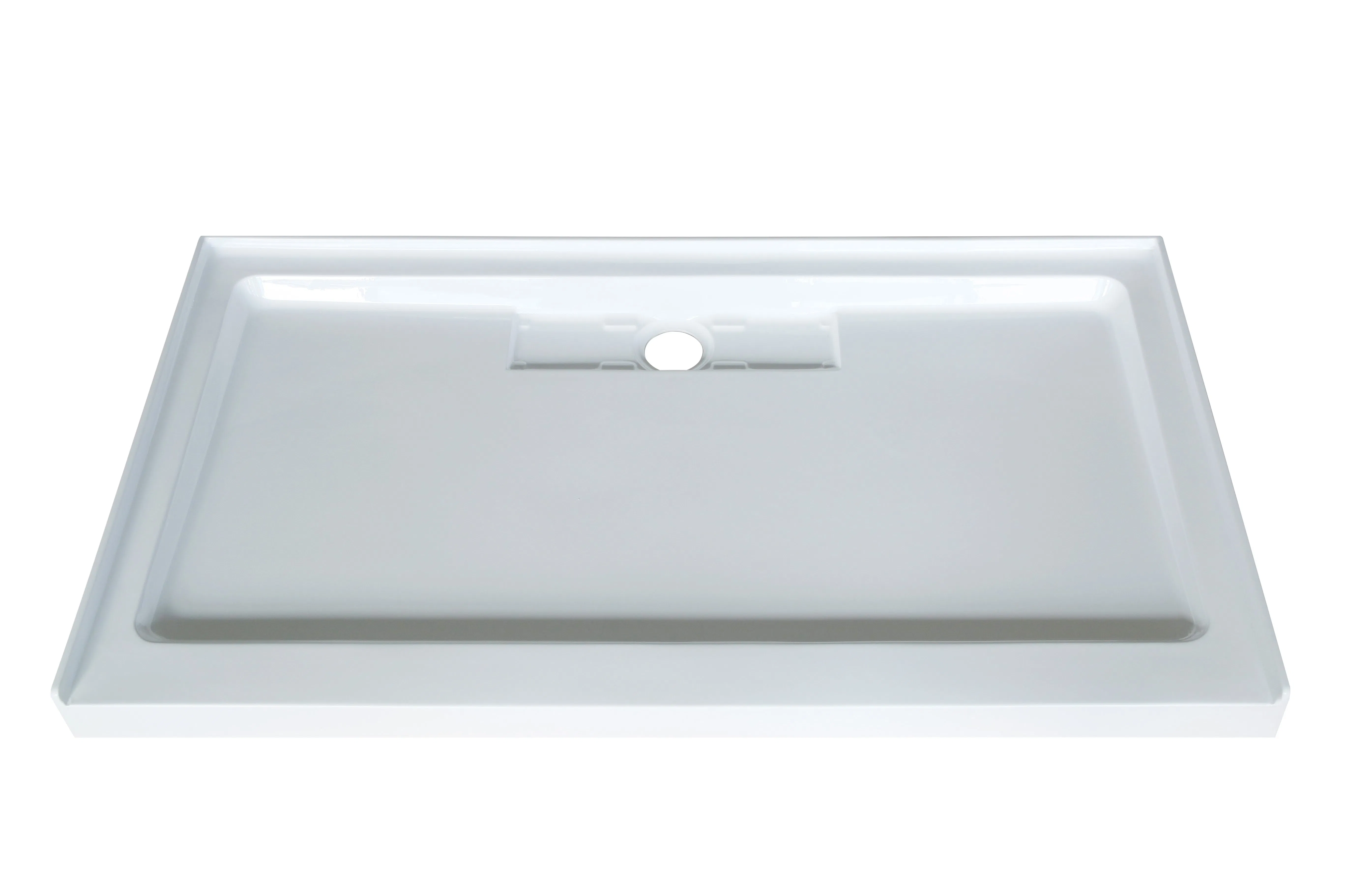 Stylish 60X32 Acrylic Shower Tray in White for Contemporary Spaces