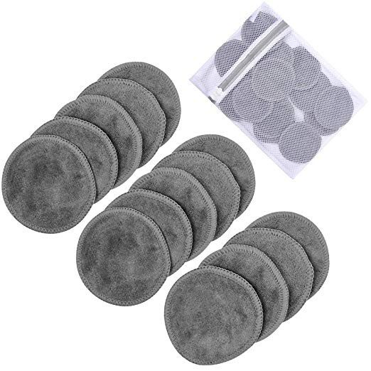 Reusable Make up Remover Pads Bamboo Washable Cosmetic Pads