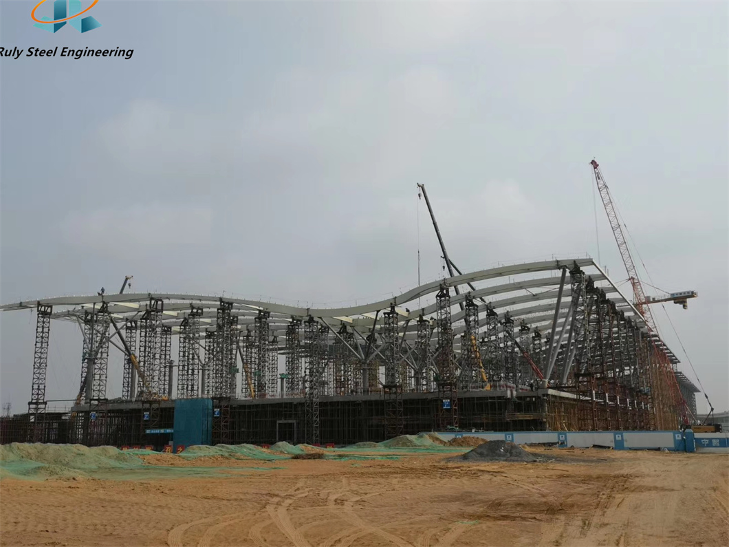 High Strength and High Seismic Resistance Fast Installation Prefabricated Steel Structure