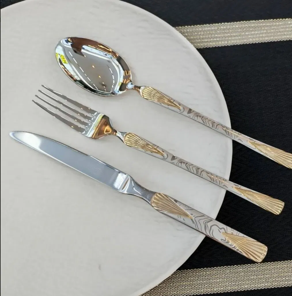 Elegant Stainless Steel Cutlery Set for Dining and Entertaining