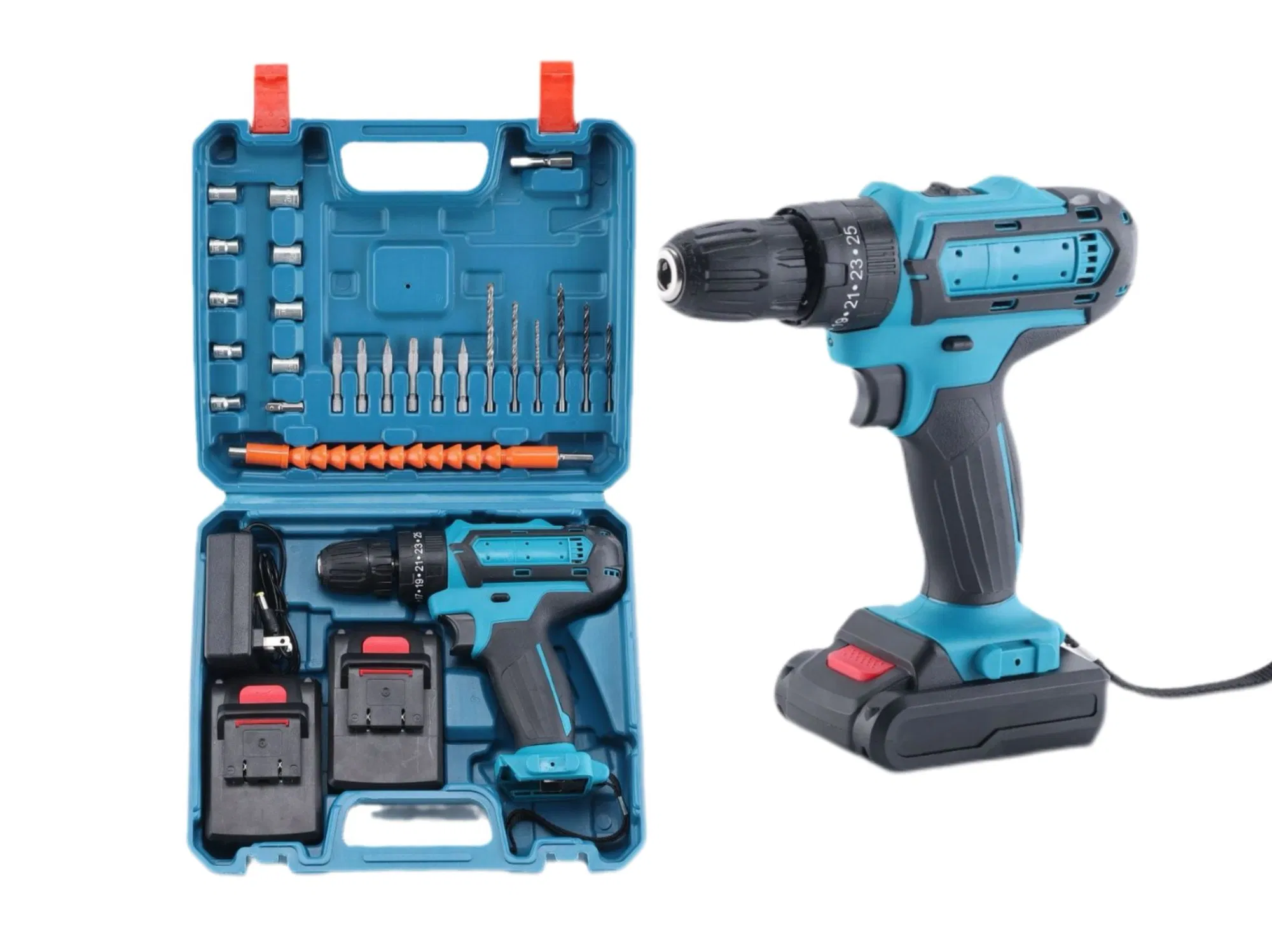 Аккумуляторная ударная дрель-шуруповерт 21В