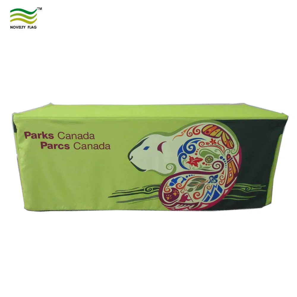 Custom Logo Printing Advertising Table Covers Table Throw with Runner