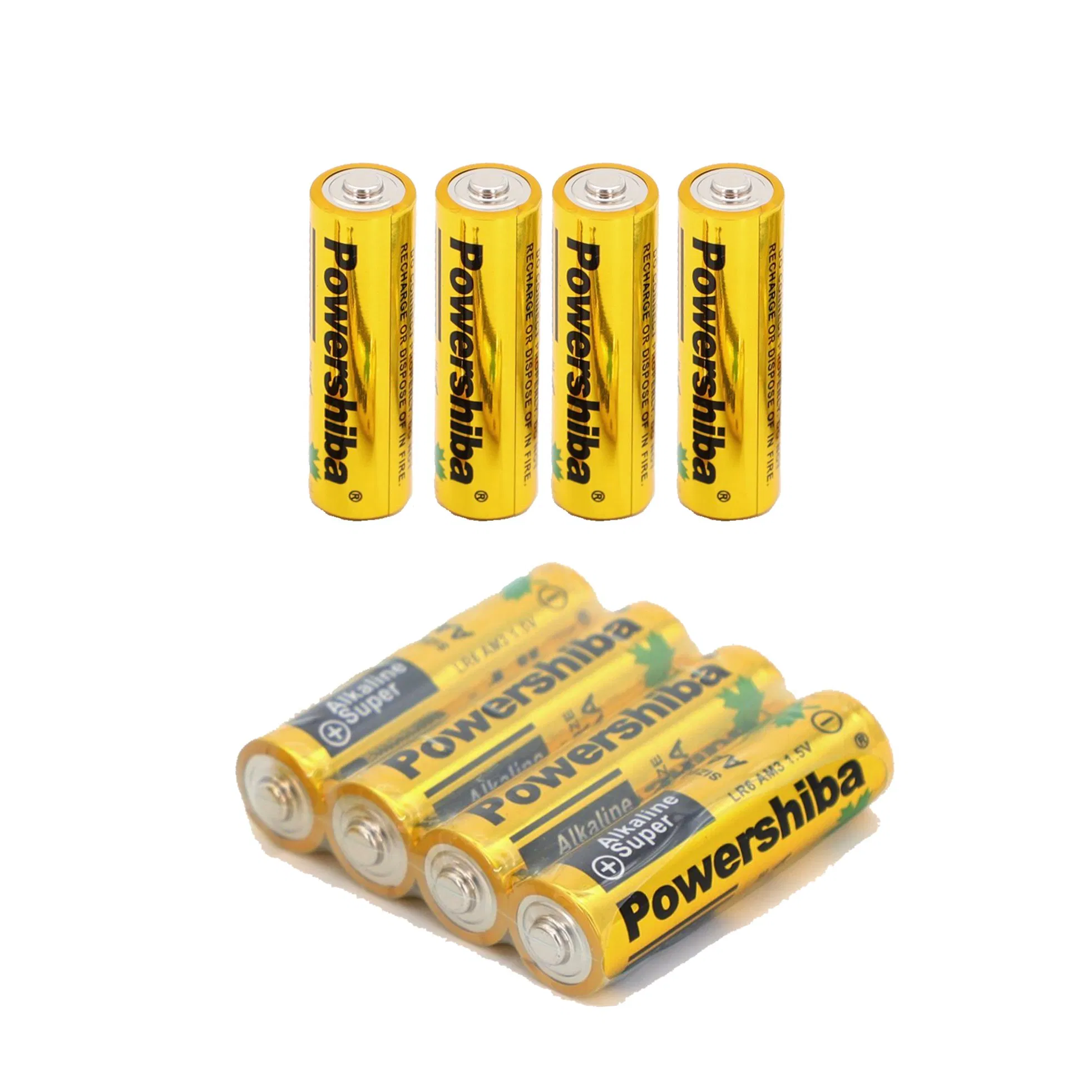AA Alkaline Battery Lr6 Blister Primary Batteries 1.5V Baterias for Toys