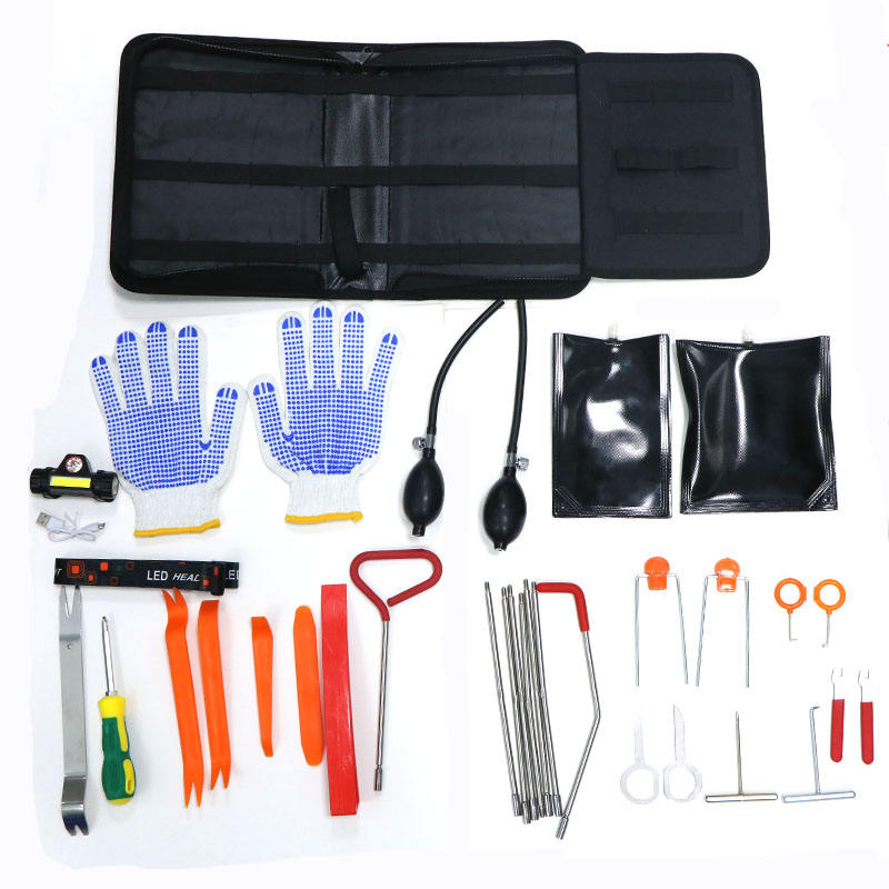 Lock Pick Set Stainless Steel Emergency Vehicle Door Unlocking Car Repair Tool Kit