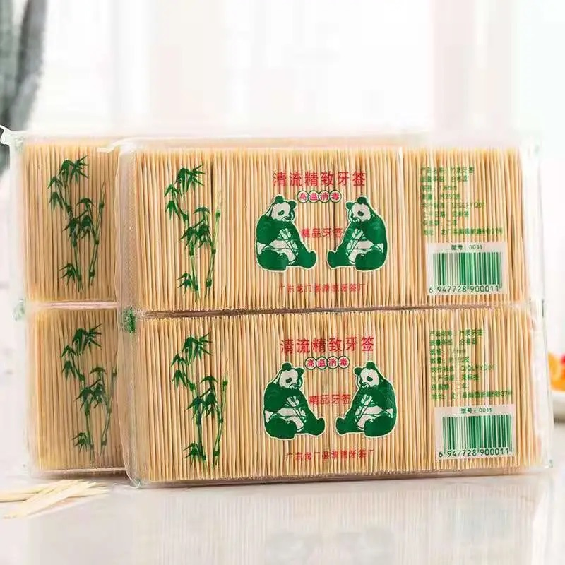 High Quality Odor-Free Biodegradable Bamboo Toothpicks