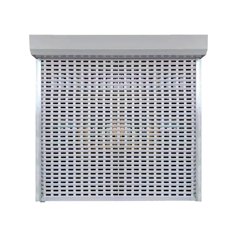 Hollow Aluminum Corrosion-Resistant Hotel Station Rolling Shutter Door Industrial Door