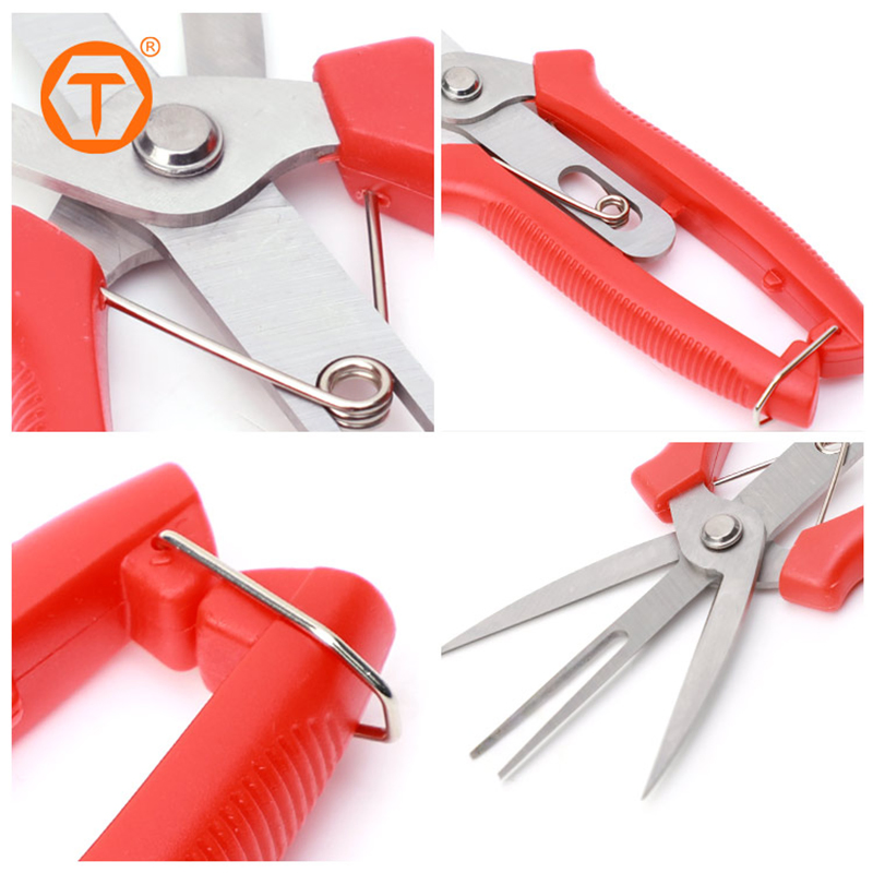 Pruning Shears Bonsai Agricultural Fruit Tree Cutting Scissor for Grape Apples Trimming