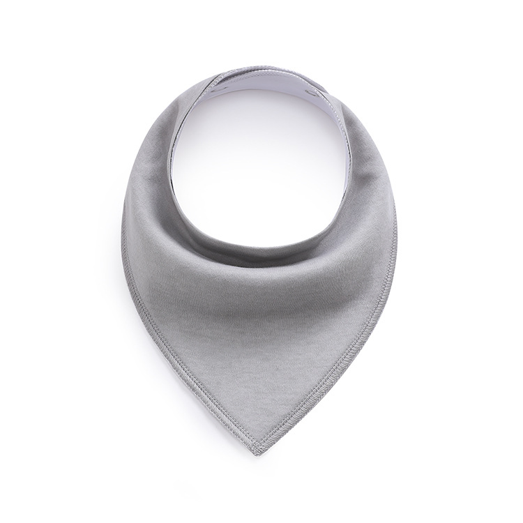0142 Saliva Towel Baby Bib Fleece Cotton Triangle Towel Spring and Autumn