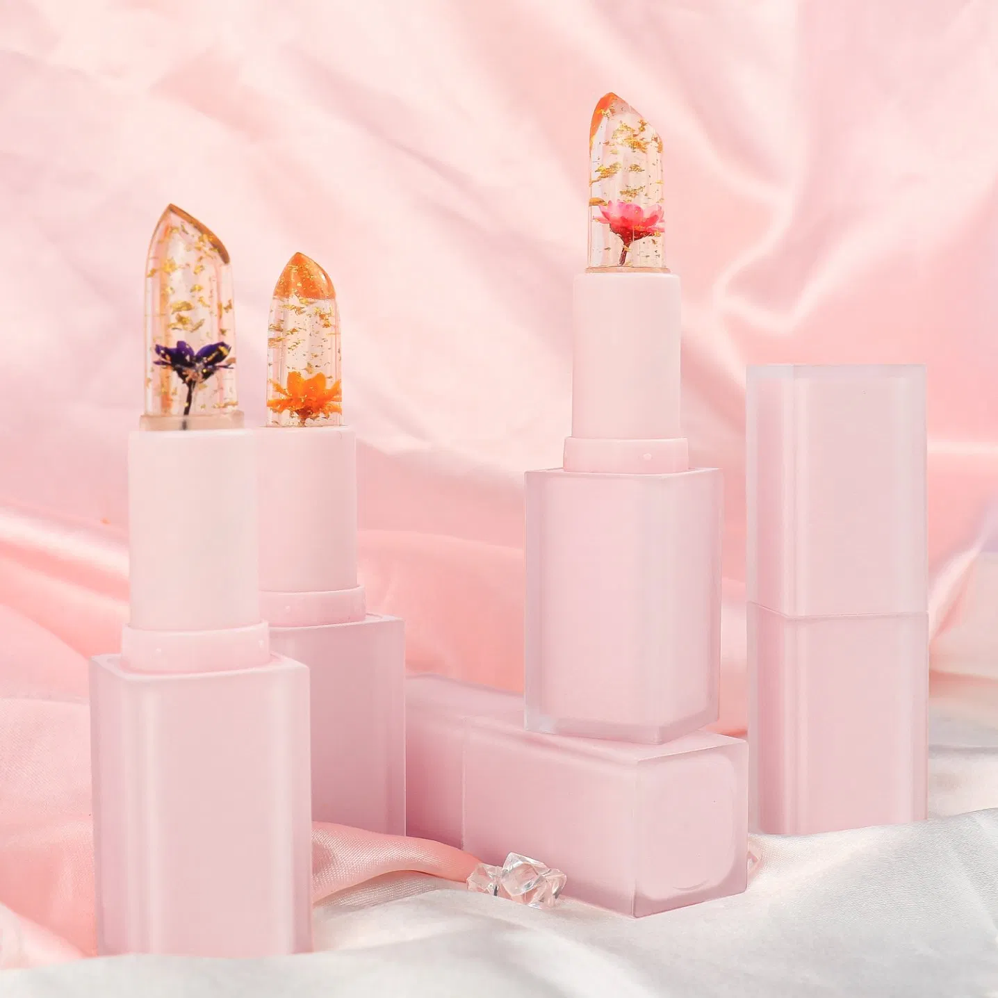 Premium Waterproof Long Lasting Lipstick and Clear Balm