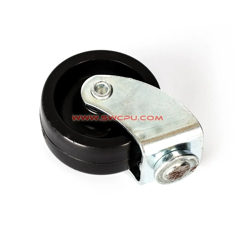 Factory Manufacturer Custom Swivel Locking Black Nylon Plastic Industrial Castor