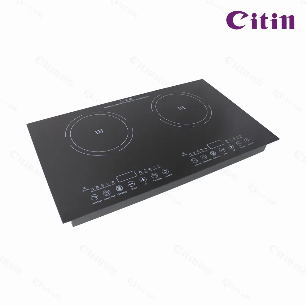 2200W Dual-Heating Zone Induction Cooktop – 59cm Sensitive Touch Operation