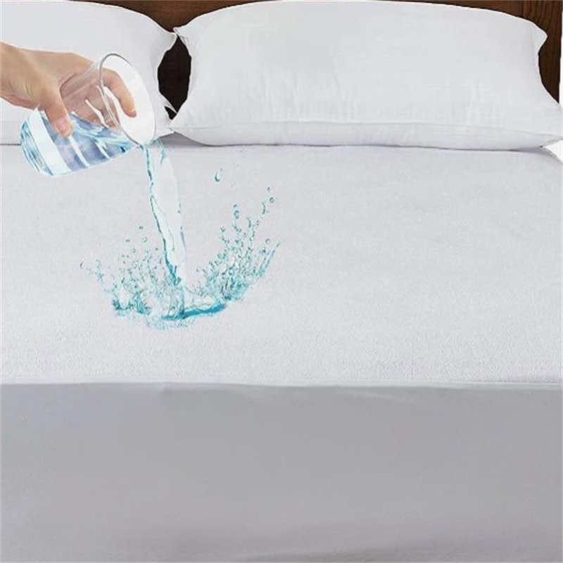 Extra Deep Bamboo Fiber Mattress Protector Waterproof Mattress Fitted Sheet