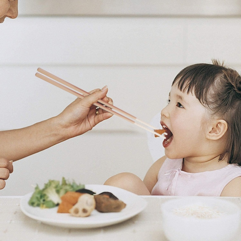 Personalized 30cm Hot Pot Use Food Safe Long Chopsticks Silicone in Pair