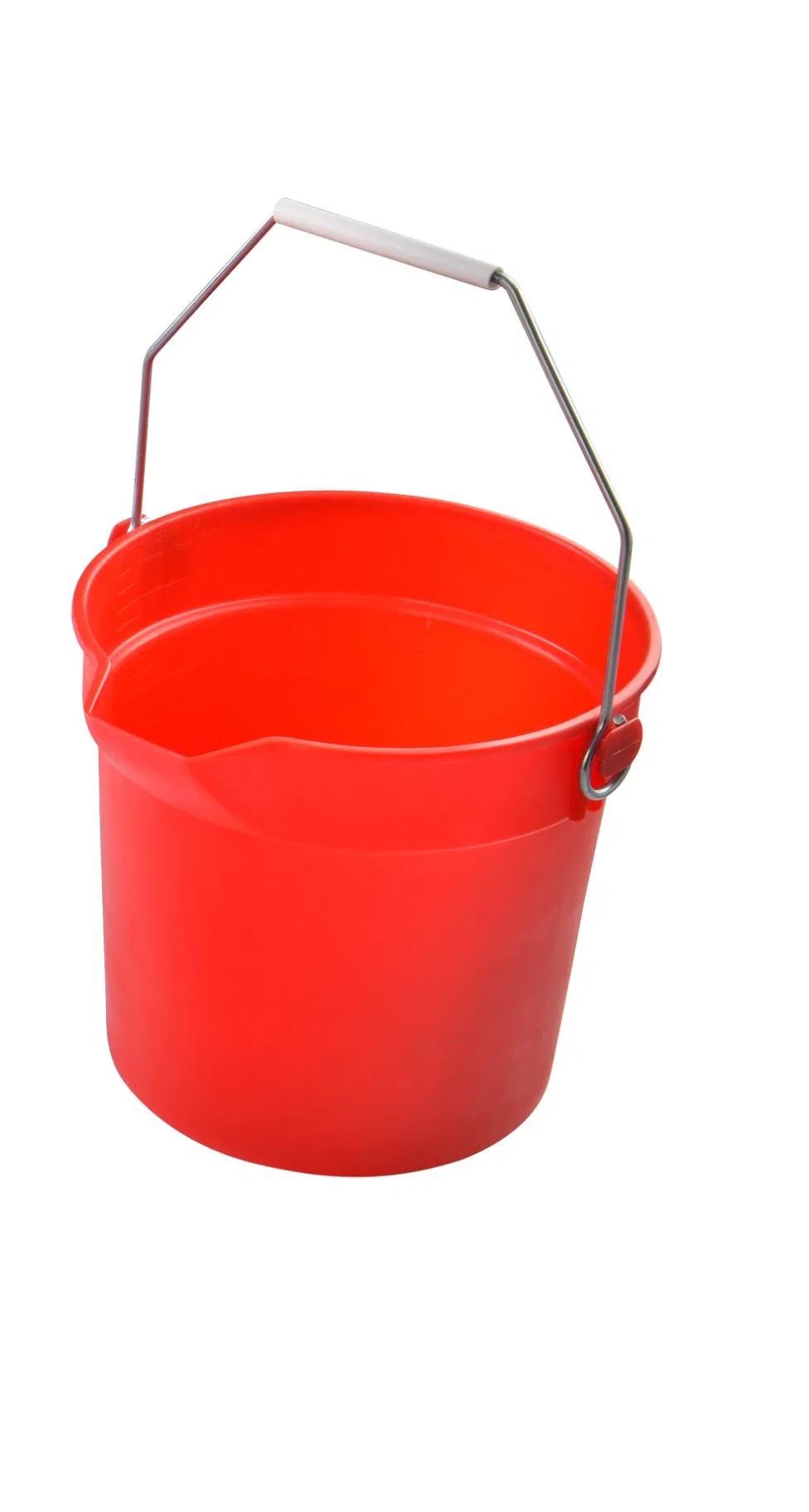 Commercial Products 10L Brute Heavy Duty, Corrosive-Resistant, Round Bucket for Hotels, Hospitals