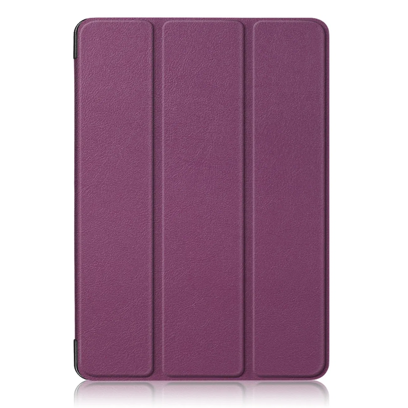 PU Leather Cover for iPad Air 11 (2025) / (2024) / Air (2020) / Air (2022) Tri-Fold Stand Folio Tablet Case - Purple
