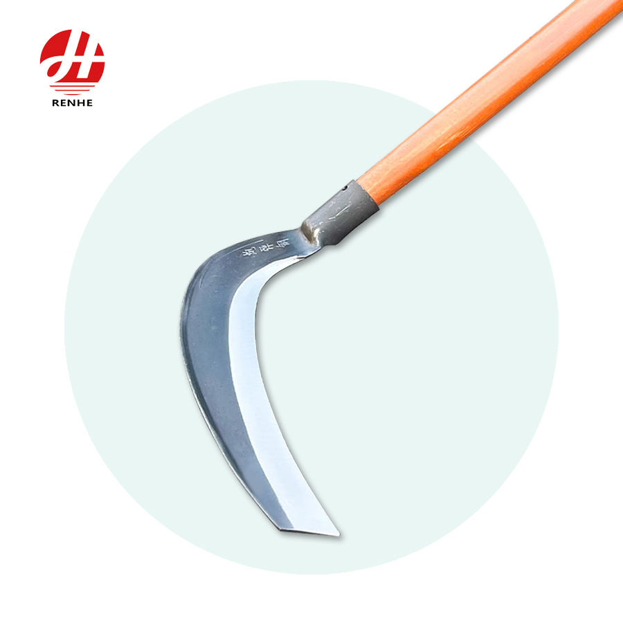Good Selling Custom Hand Tools Farming Weed Sickle Steel Handle Garden Sickle