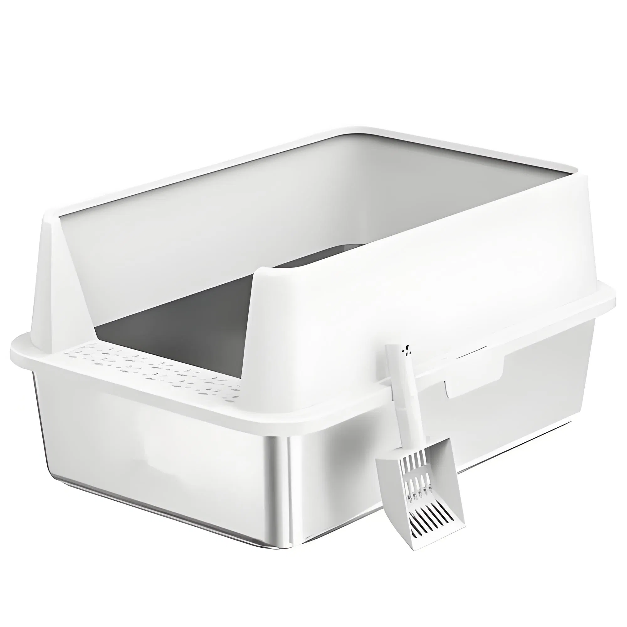 Easy-Clean Collapsible Cat Litter Box for Happy Pets