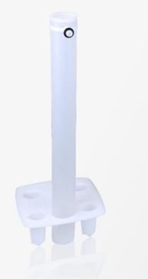 Hot Sale 70L Brine Tank with Brine Valve Square Shape PE Water Softener Tank