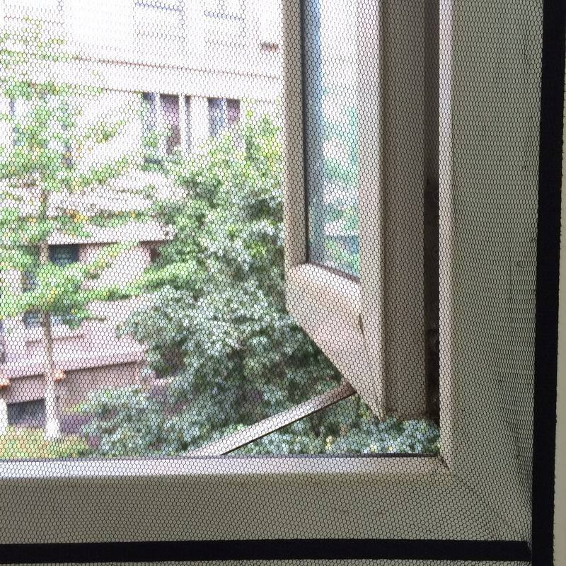 Black Coated Anti Theft SS304 316 Security Stainless Steel Wire Mesh Window Door Fly Screen