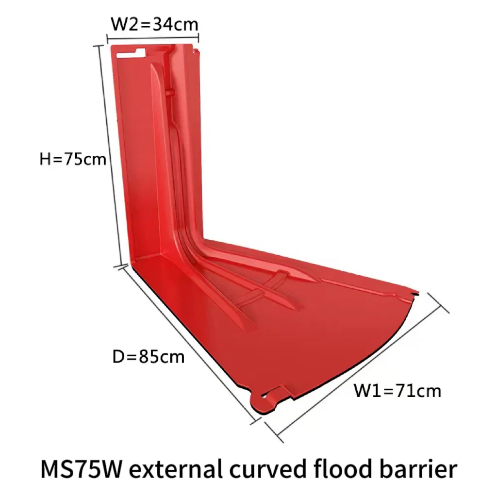 Factory-Direct Pricing ABS Plastic Flood Baffle for Garage Home Door Flood Board