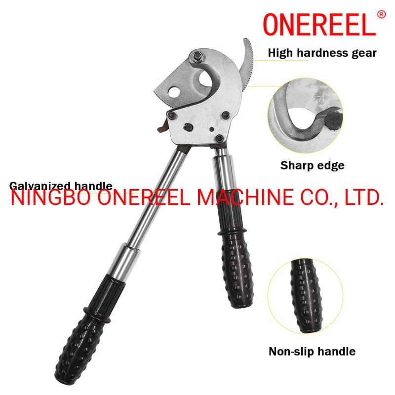 Hydraulic Cable Cutter Ratchet Cutting Tool for Steel Cable Wire Rope